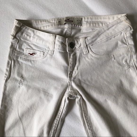 Hollister white skinny jeans - Picture 5 of 7
